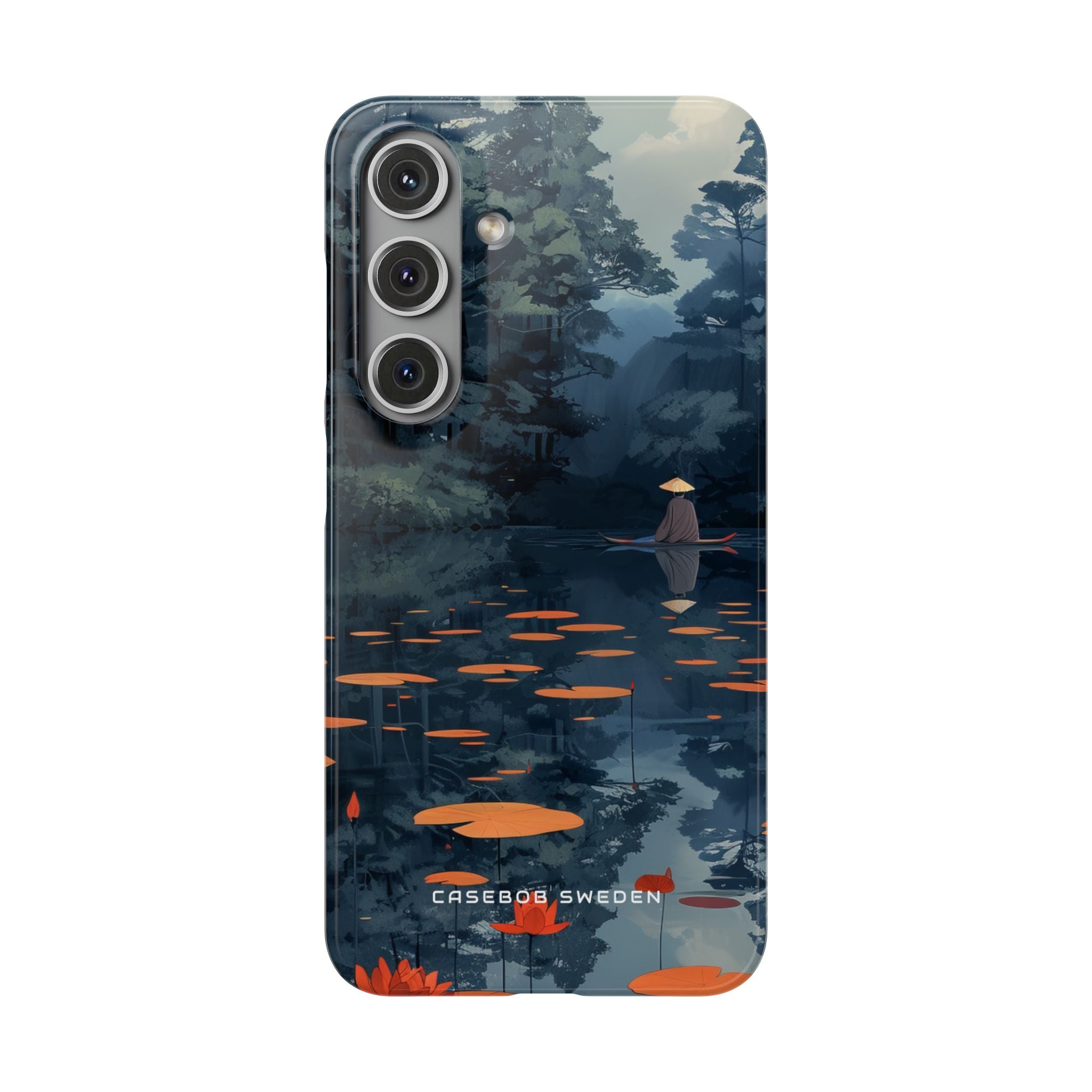 Tranquil Lotus Reflections Samsung S24 - Slim Phone Case