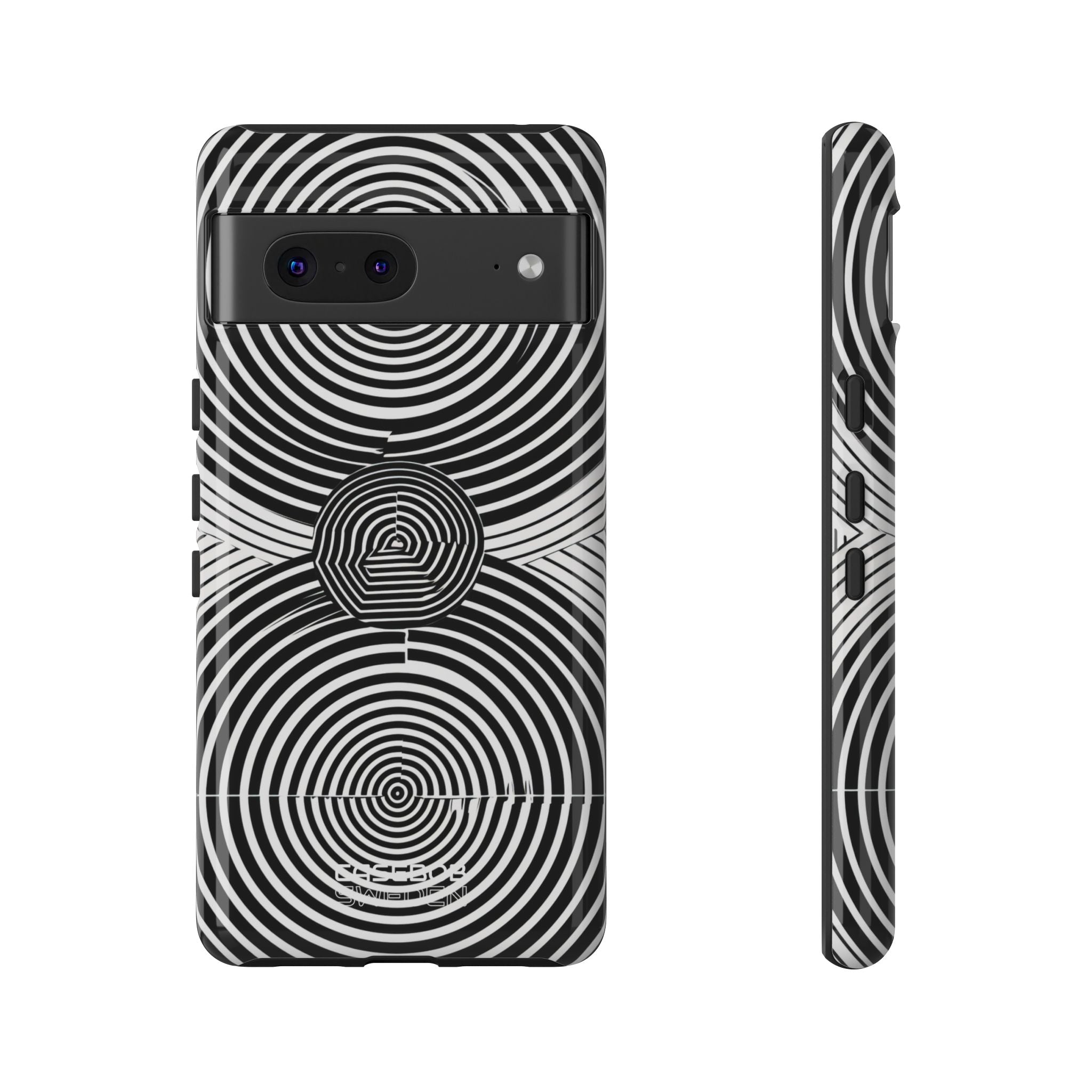 Monochrome Spiral Motion Google Pixel 7 - Tough