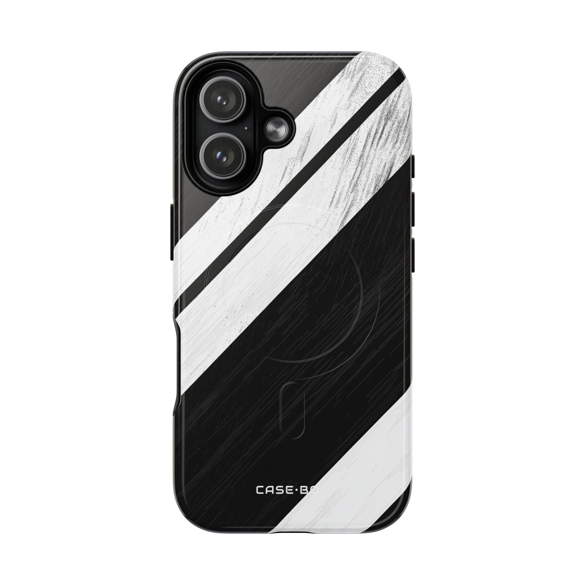 Distressed Stripe Motion iPhone 17 Case - Tough+