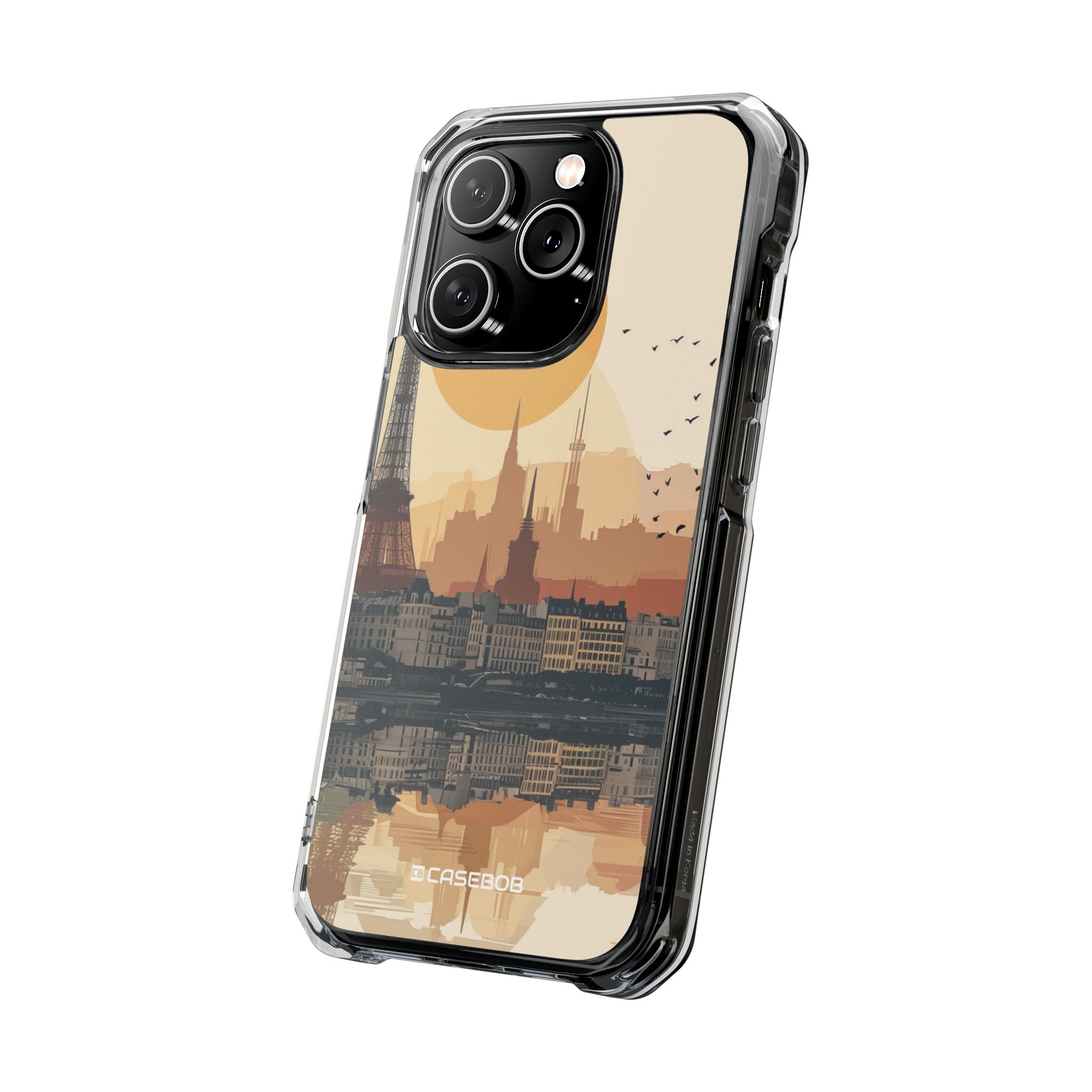 Parisian Sunset Serenity - Phone Case for iPhone