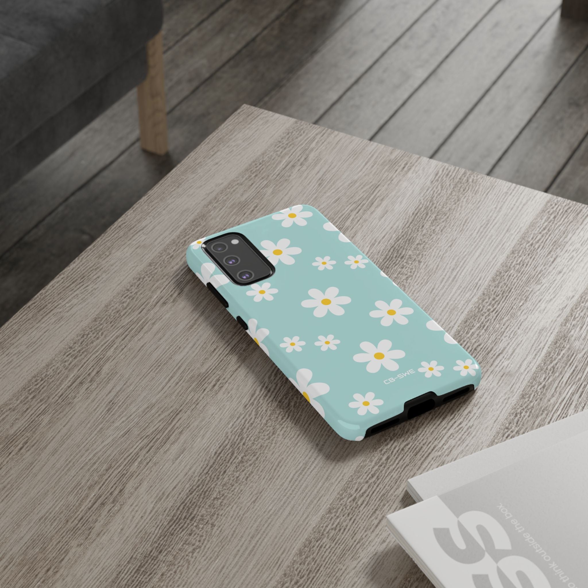 Daisies On Blue - Samsung Case
