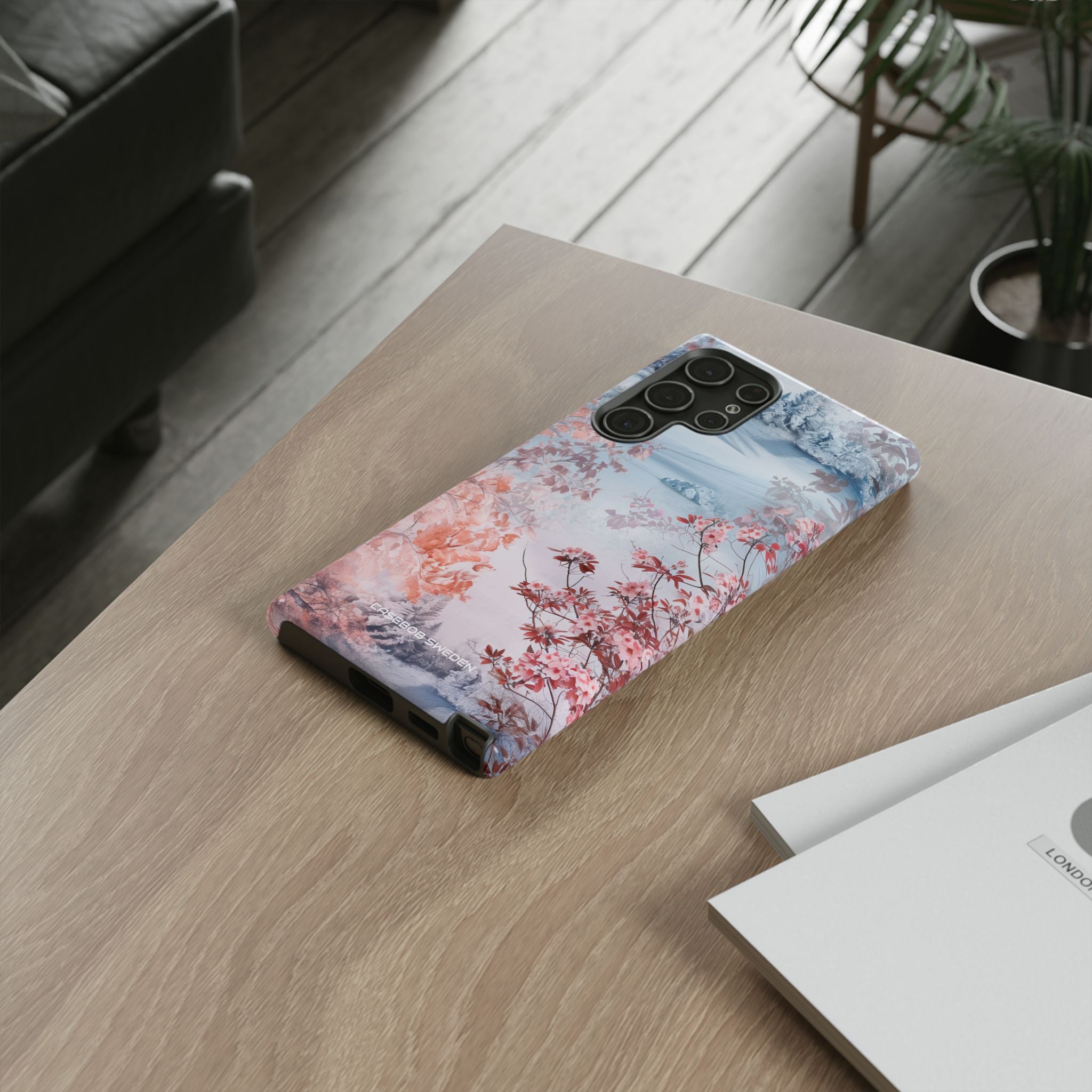 Floral Serenity Case - Tough Samsung S22 Phone Case