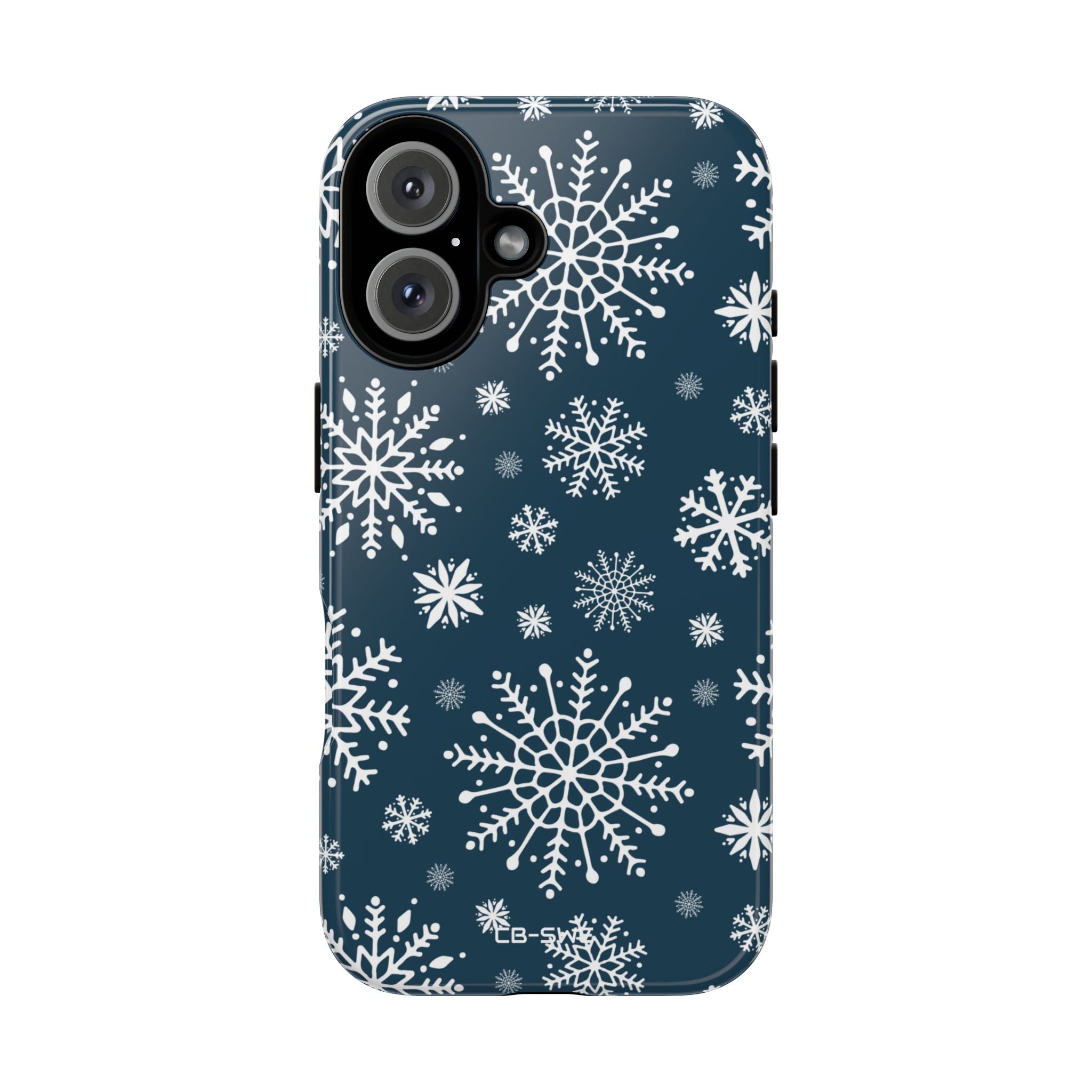 Snowflakes Dance Gracefully - iPhone Case