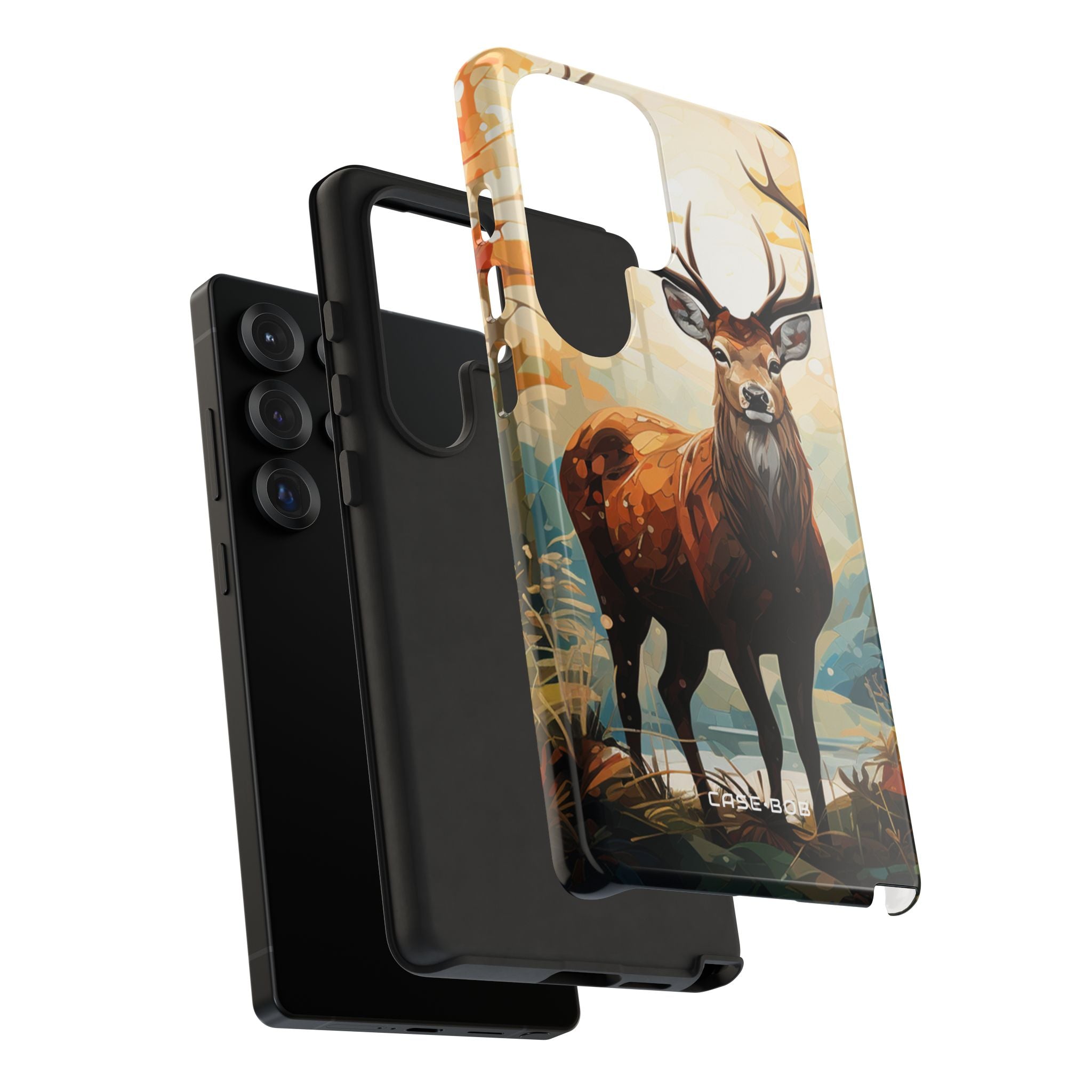 Glowing Stag Samsung S25 Ultra Case - Tough