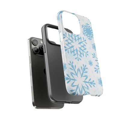 Winter Snowflake Symphony - iPhone Case