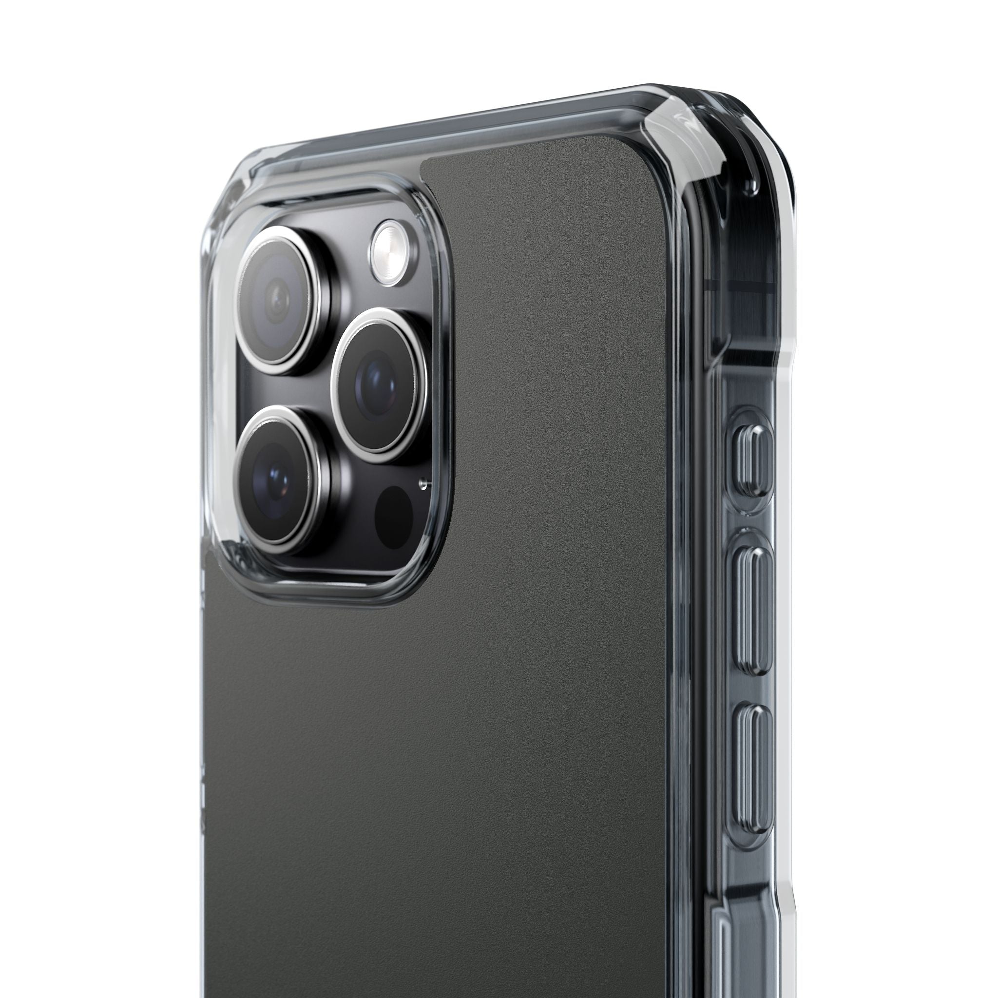 Onyx Black - Clear Impact iPhone 15 Phone Case