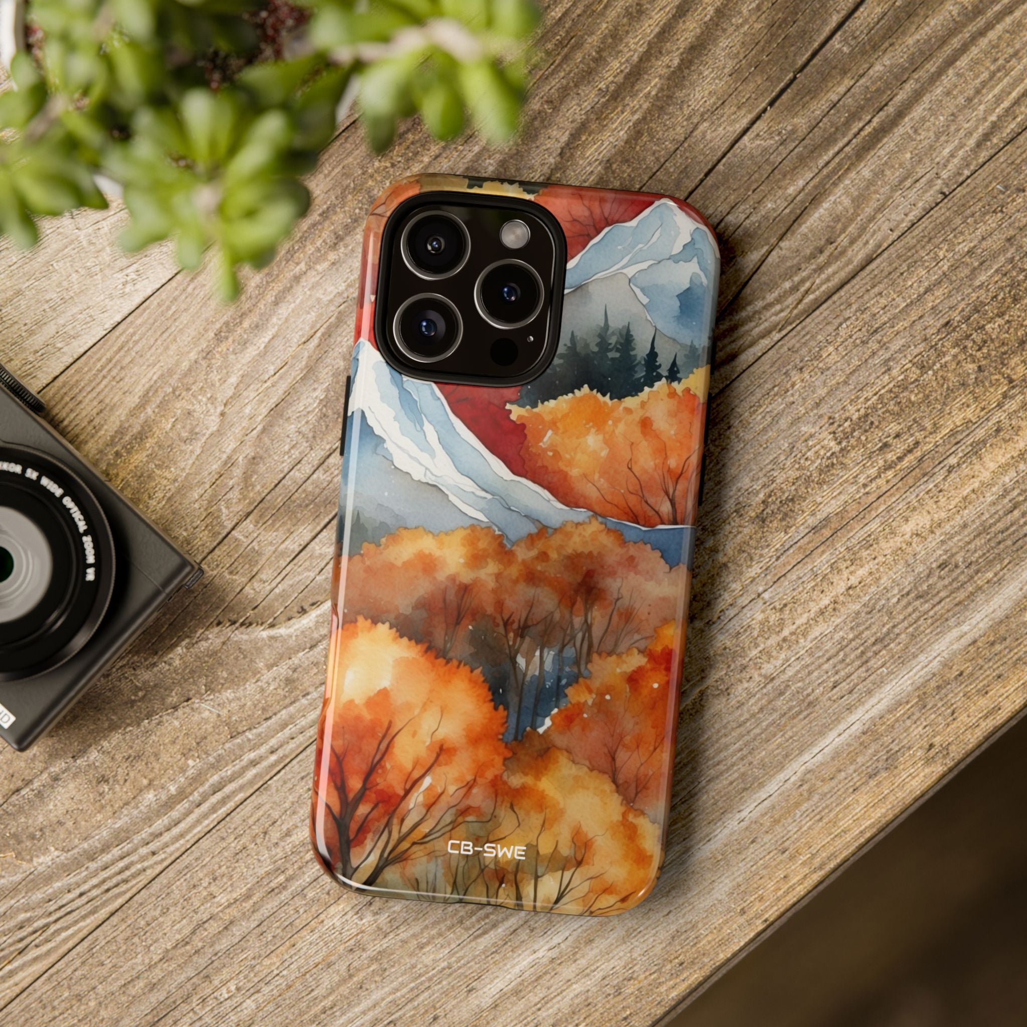 Autumn Leaves Dance - iPhone Case