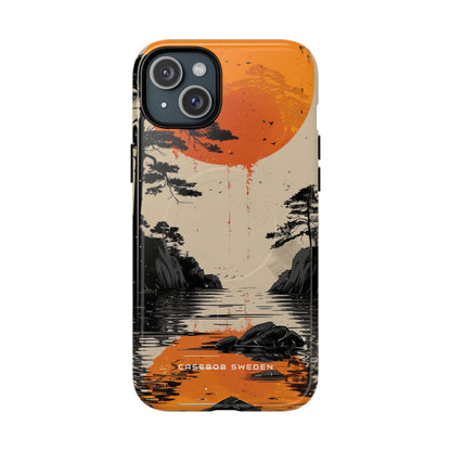 Zen Serenity Sunscape iPhone 15 | Tough+ Phone Case