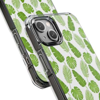 Tropical Leaf Harmony iPhone Case - Impact