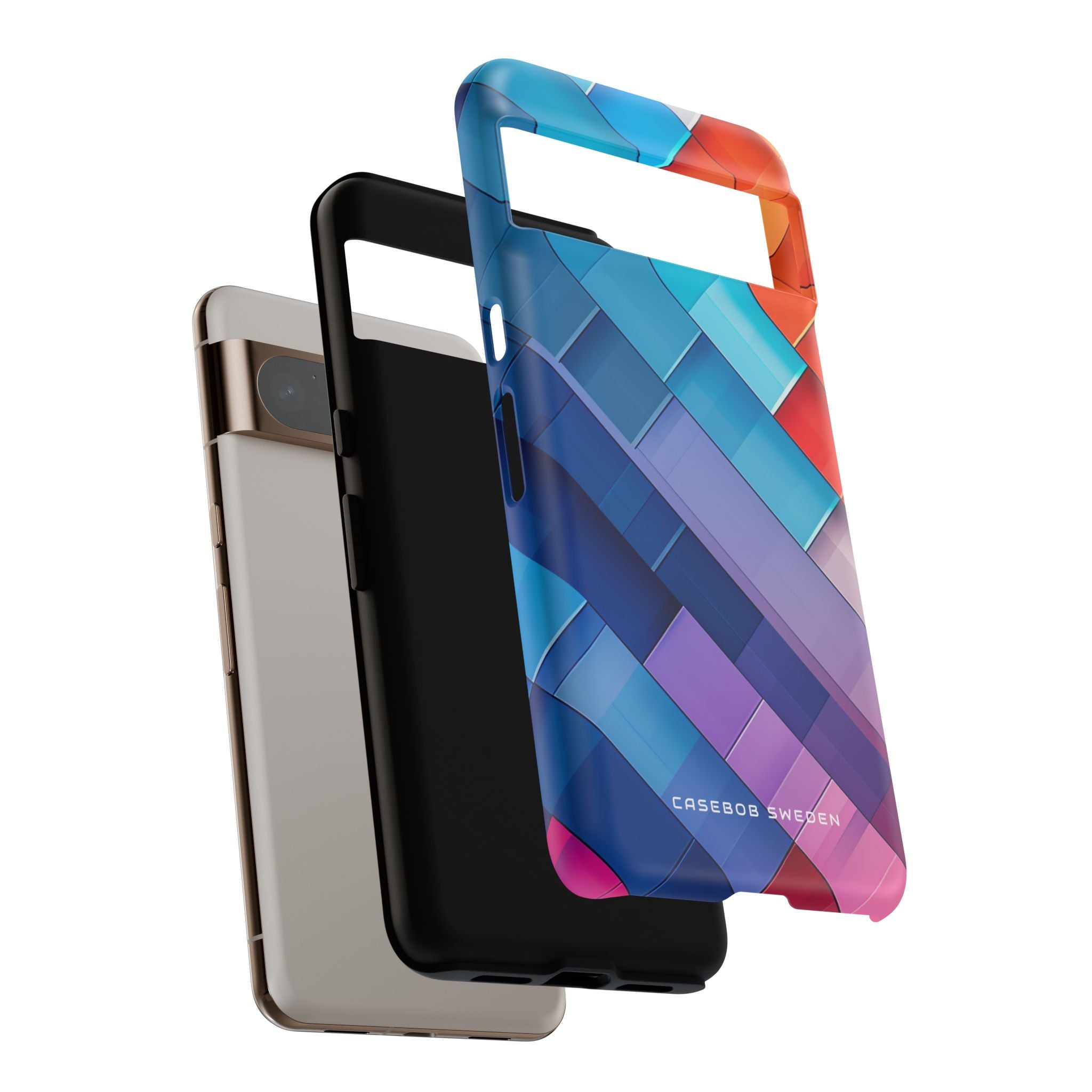 Vibrant GeoFlow Google Pixel 8 - Tough Phone Case