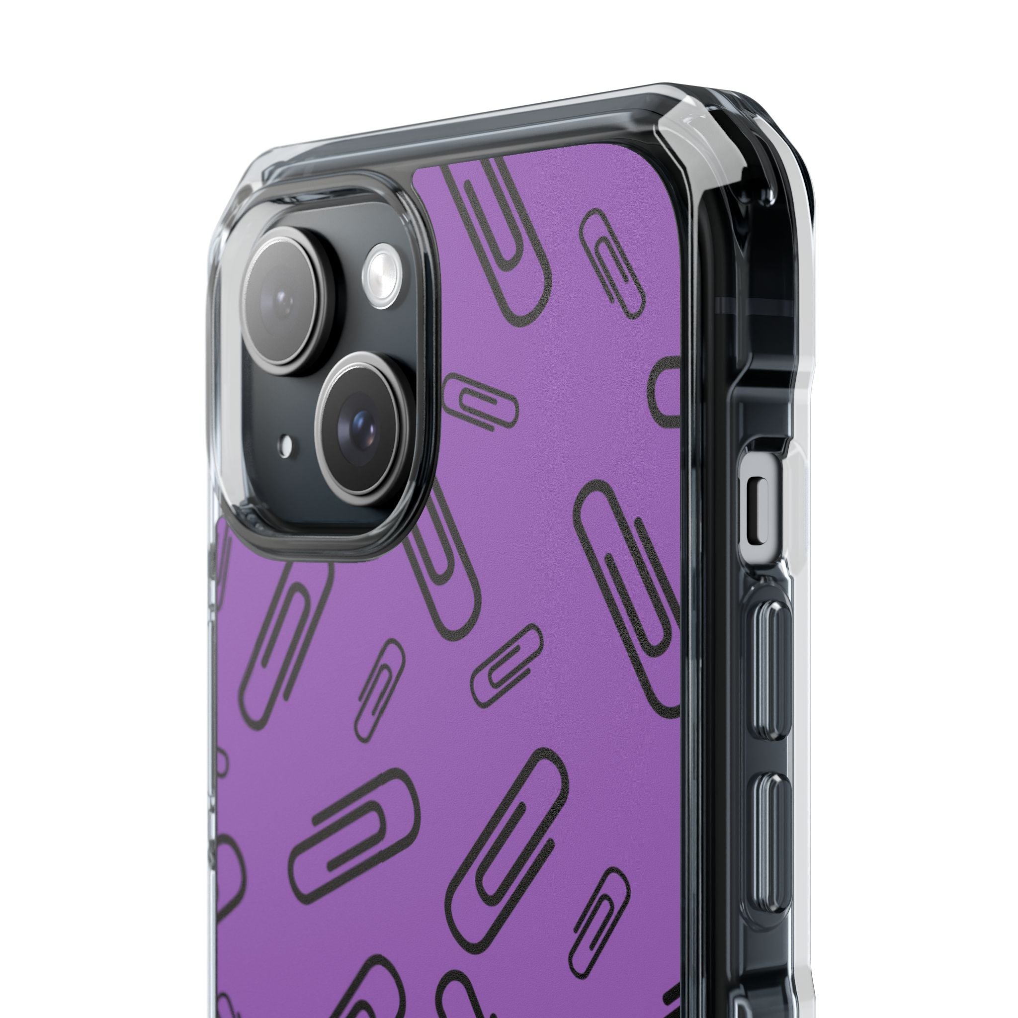 Paperclips Dance Playfully iPhone Case - Impact
