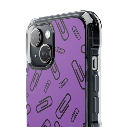 Paperclips Dance Playfully iPhone Case - Impact