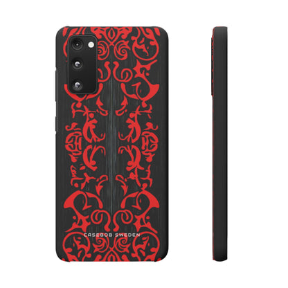 Gothic Crimson Symmetry Samsung S20 - Slim Phone Case