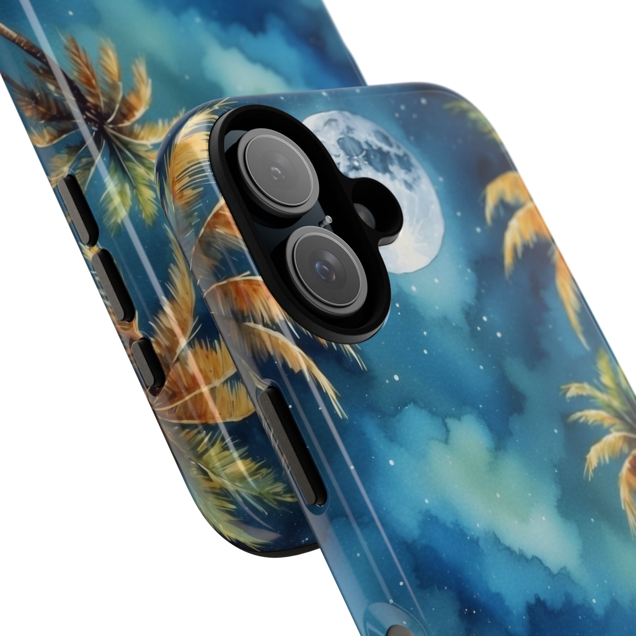 Moonlight Kisses Waves - iPhone Case