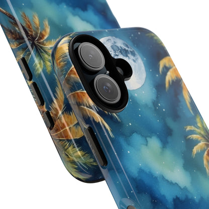 Moonlight Kisses Waves - iPhone Case