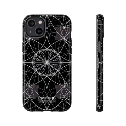 Symmetric Line Bloom iPhone 14 - Tough