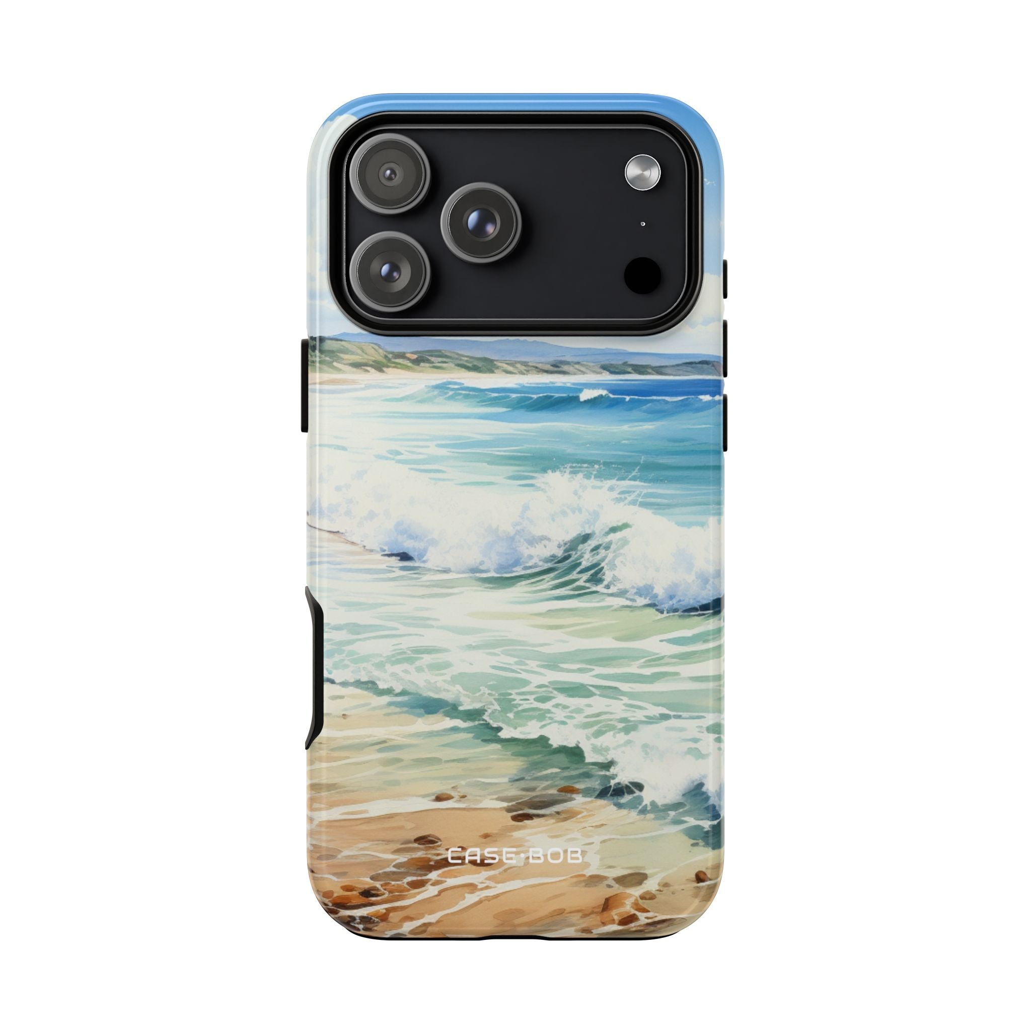 Foamy Wave Breeze iPhone 17 Pro Max Case - Tough