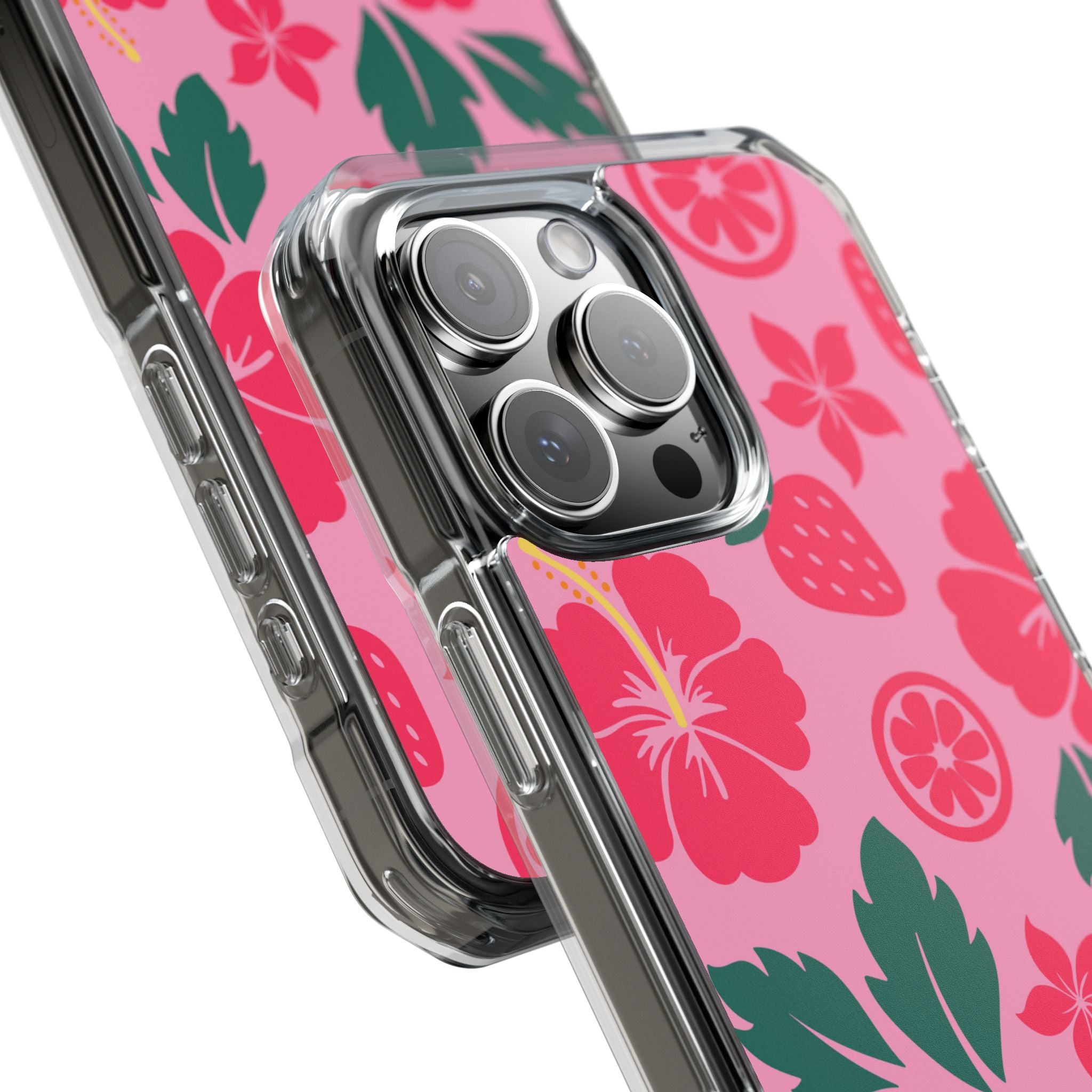 Tropical Hibiscus Harmony iPhone Case - Impact