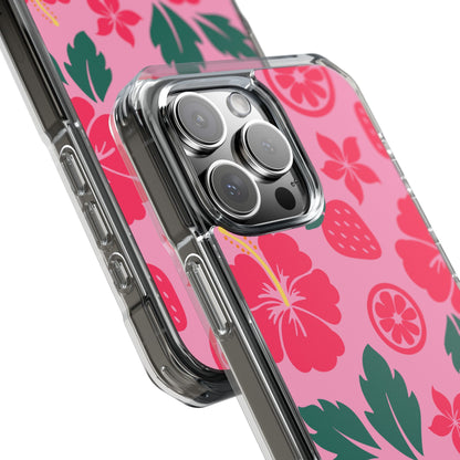 Tropical Hibiscus Harmony iPhone Case - Impact