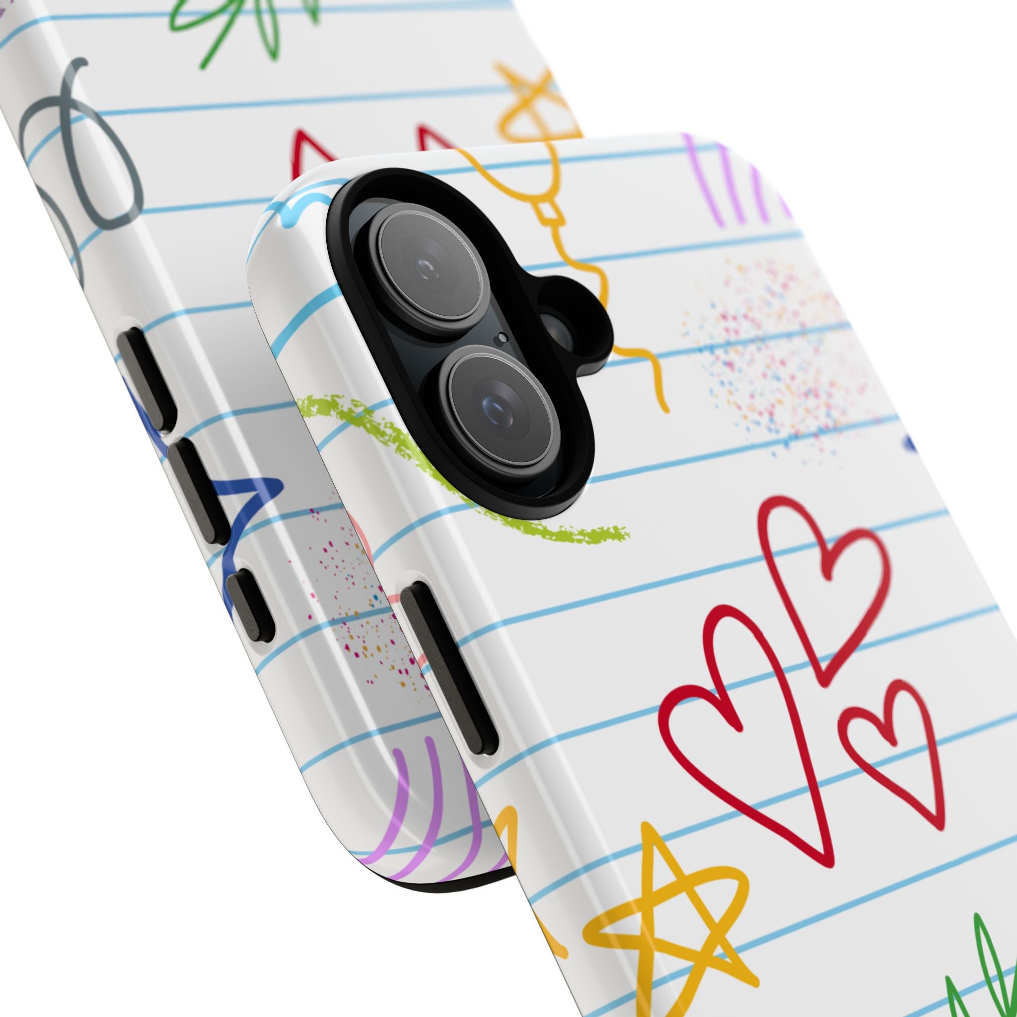 Hearts Dance Happily - iPhone Case