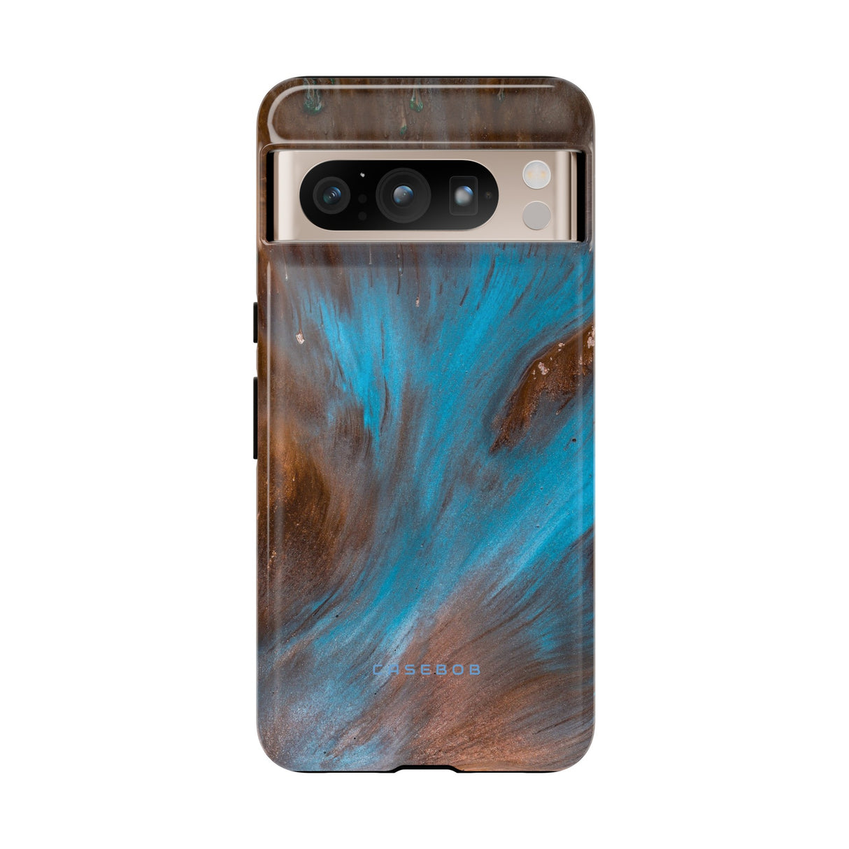 Blue Lagoon Ink Art - Protective Phone Case