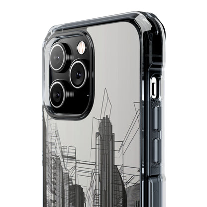 Urban Line Maze iPhone 14 - Impact Clear+