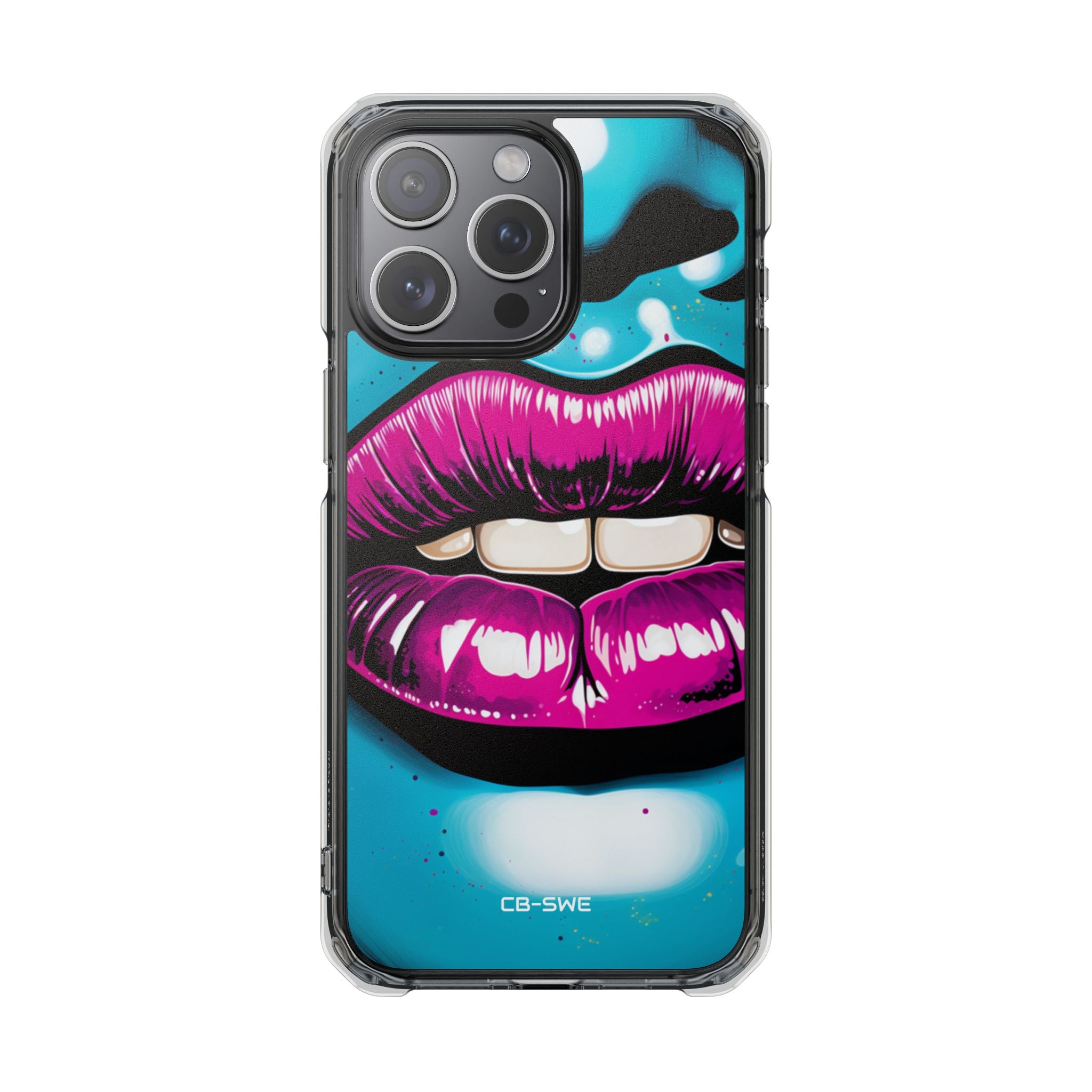 Vivid Lips Contrast iPhone Case - Impact