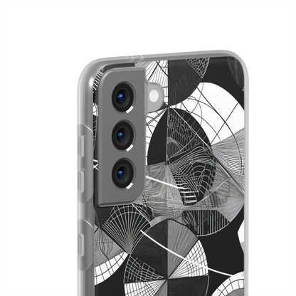 Geometric Elegance | Flexible Phone Case for Samsung Galaxy