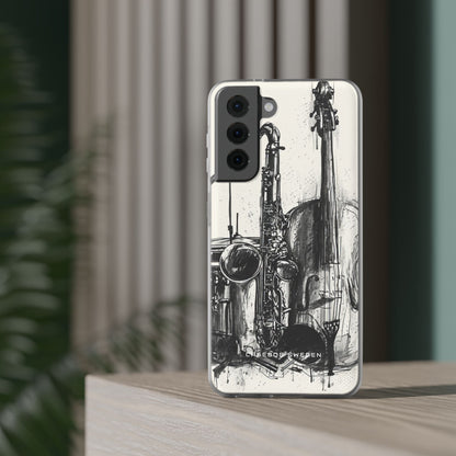 Jazz Instrument Line Symphony Samsung S21 - Flexi Phone Case