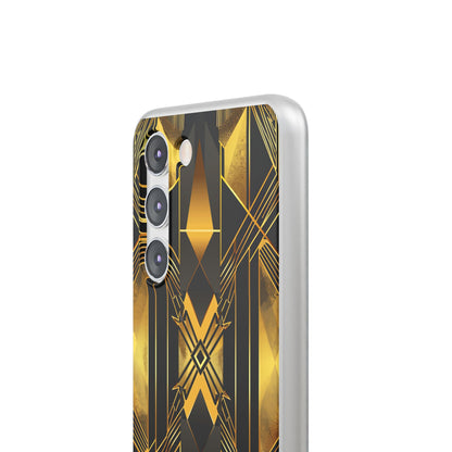 Golden Diamond Radiance Samsung S23 Case - Soft