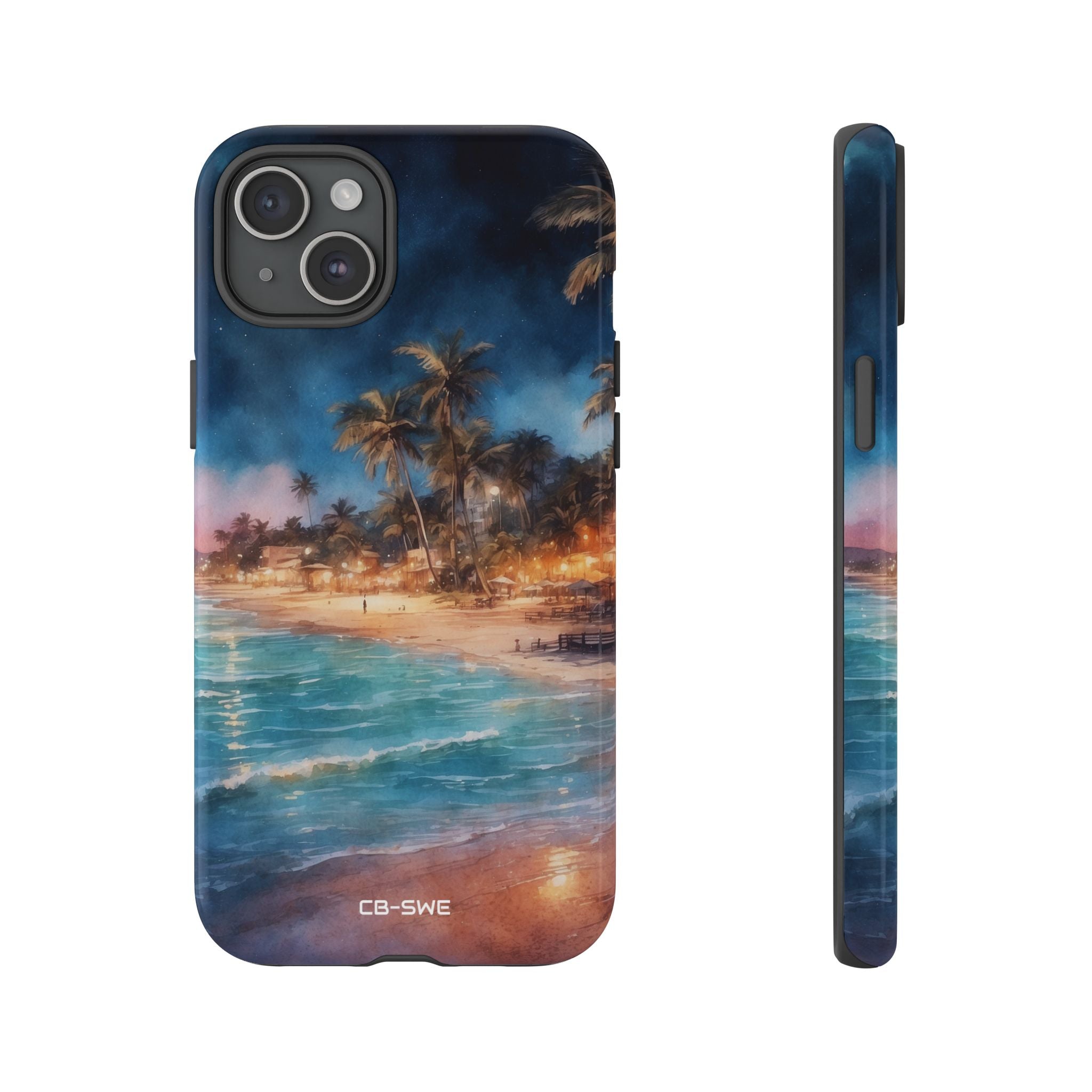 Moonlight Dances Water - iPhone Case