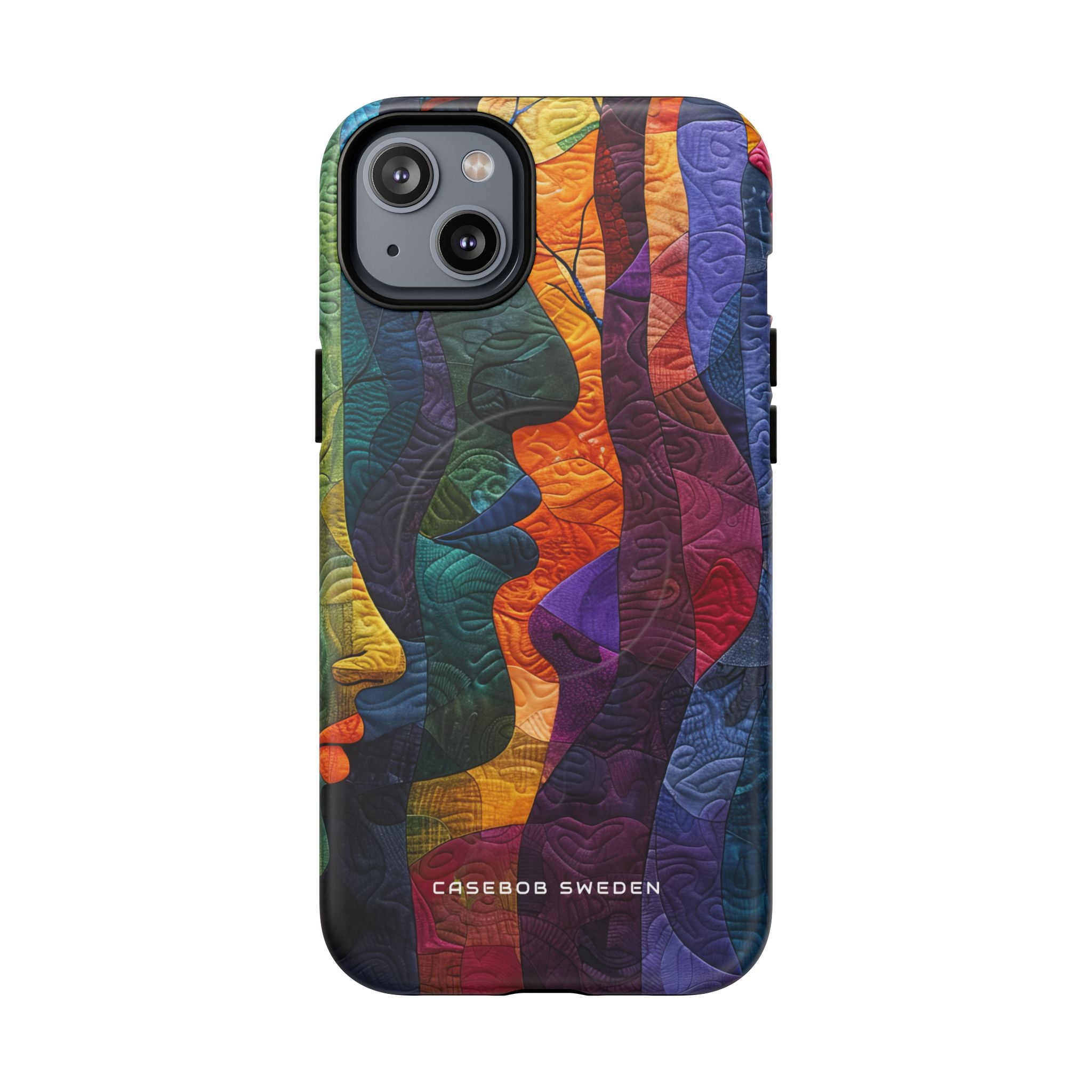 Harmonized Faces and Nature Fusion iPhone 14 | Tough+ Phone Case