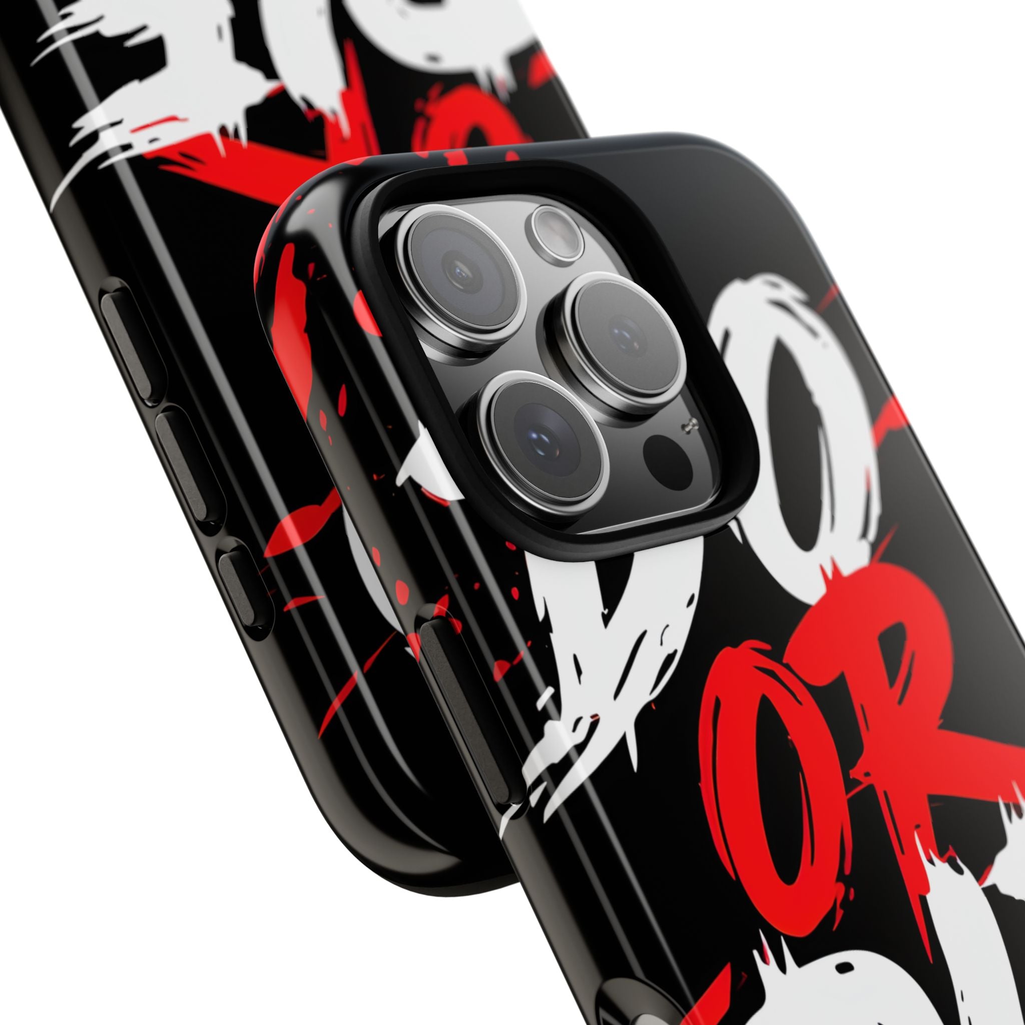 Intense Typography Contrast - iPhone Case
