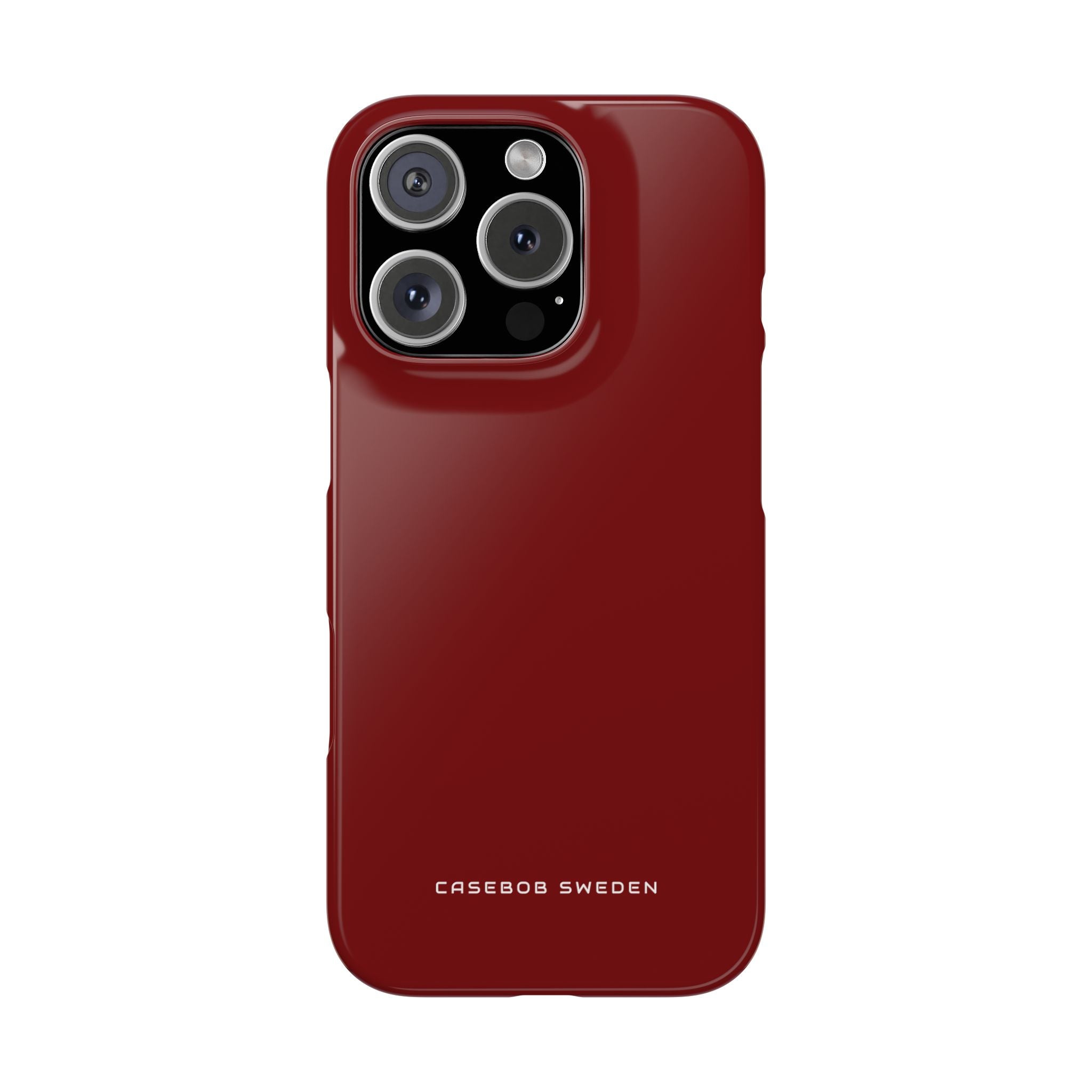 Maroon iPhone 16 - Slim Phone Case