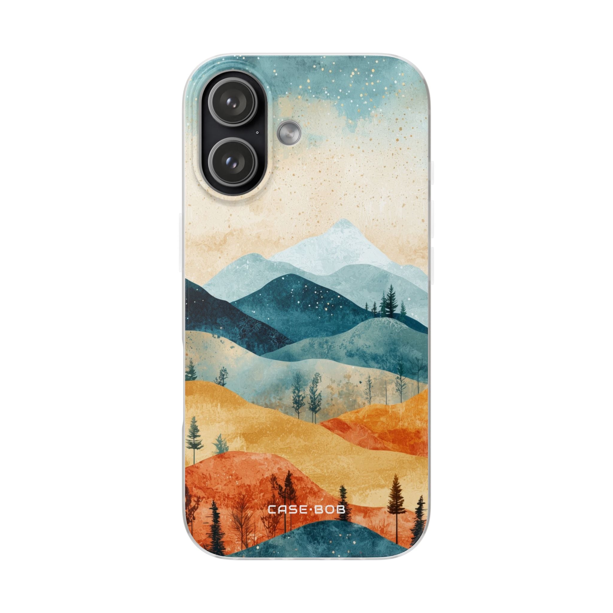 Moonlit Mountains iPhone 17 Case - Soft