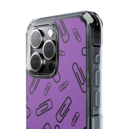 Paperclips Dance Playfully iPhone Case - Impact