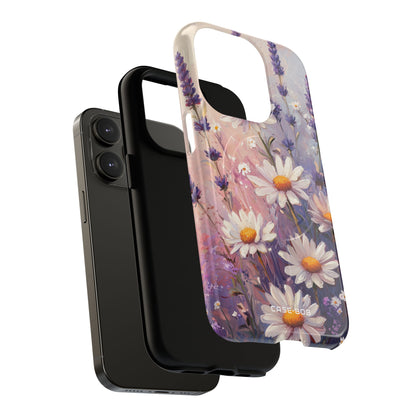 Daisy Lavender Bloom iPhone 14 Pro Case - Tough+