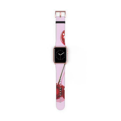 Glossy Cherry Glow - Watch Band