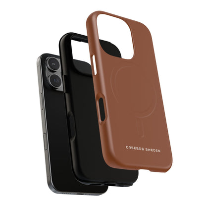 Saddle Brown iPhone 16 | Tough+ Phone Case