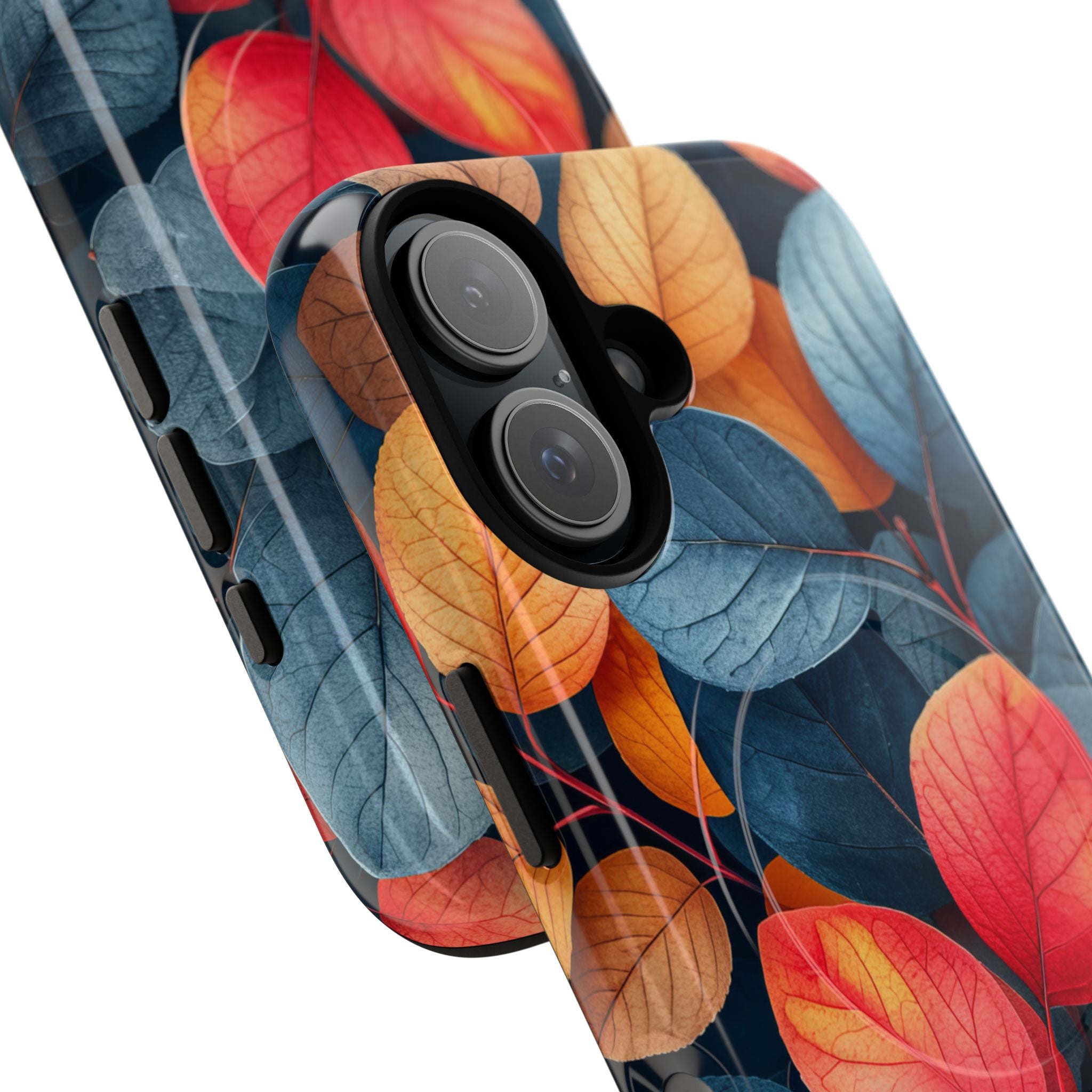 Vibrant Nature Leaves - Tough + MagSafe® iPhone 16 Phone Case