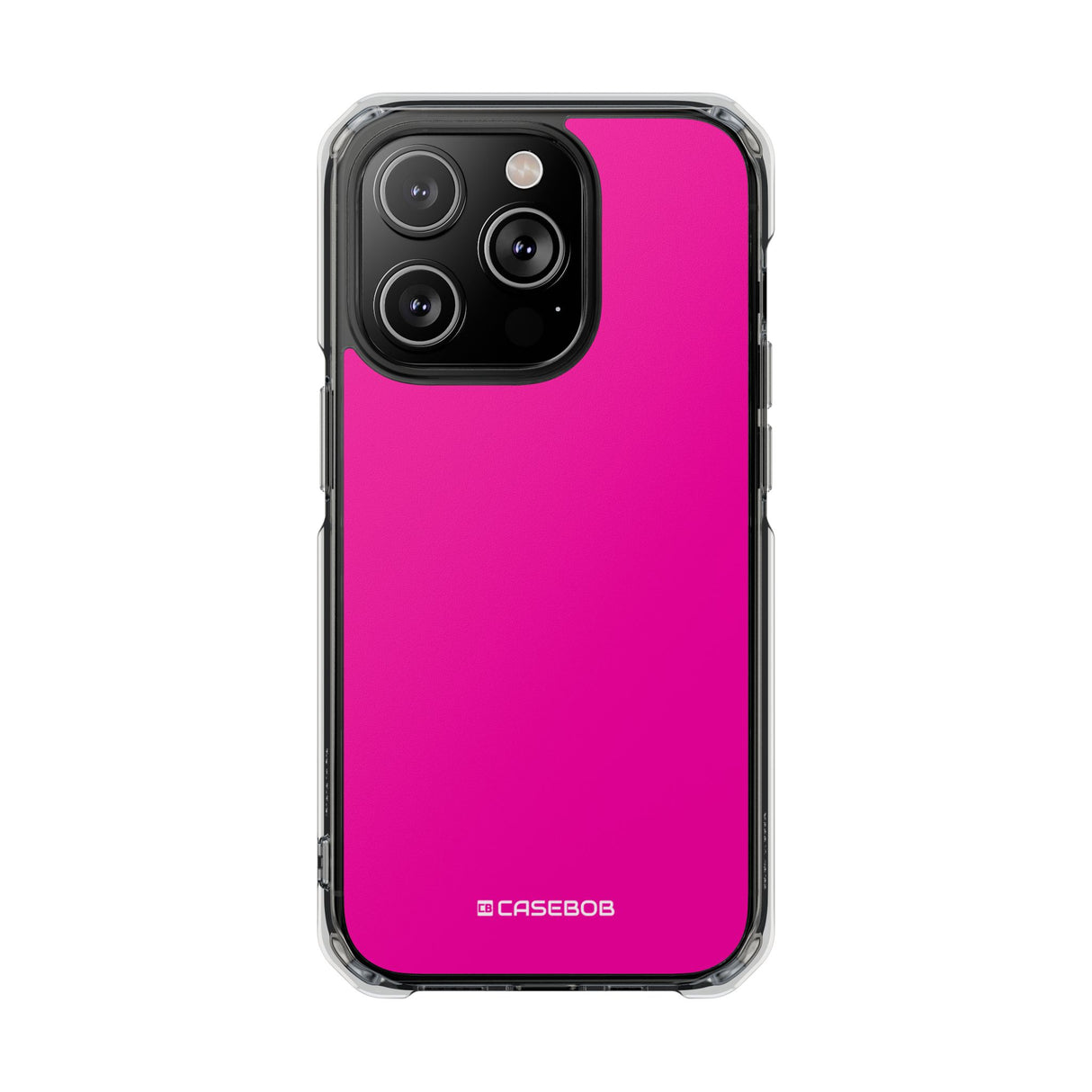 Hollywood Cerise | Handyhülle für iPhone (Clear Impact Case – magnetisch) 