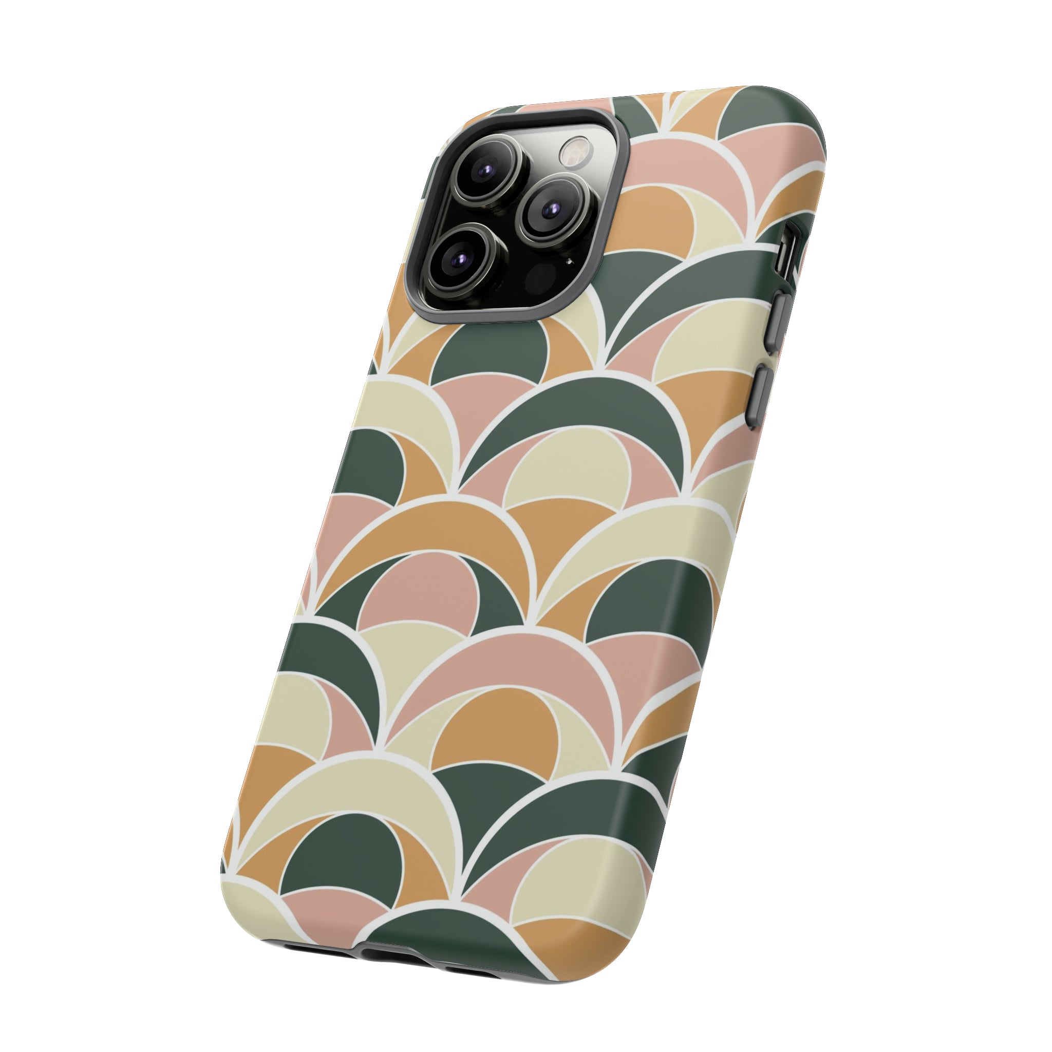 Yellow Retro - Protective Phone Case