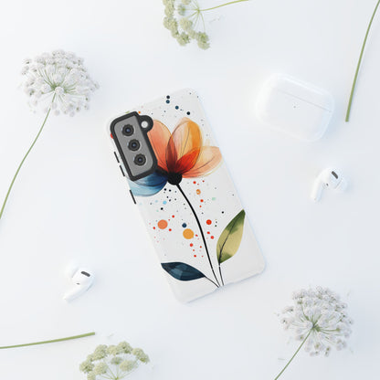 Vibrant Floral Blooms - Samsung Case