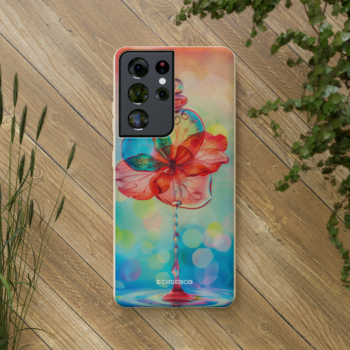 Dreamy Liquid Bloom | Biodegradable Phone Case