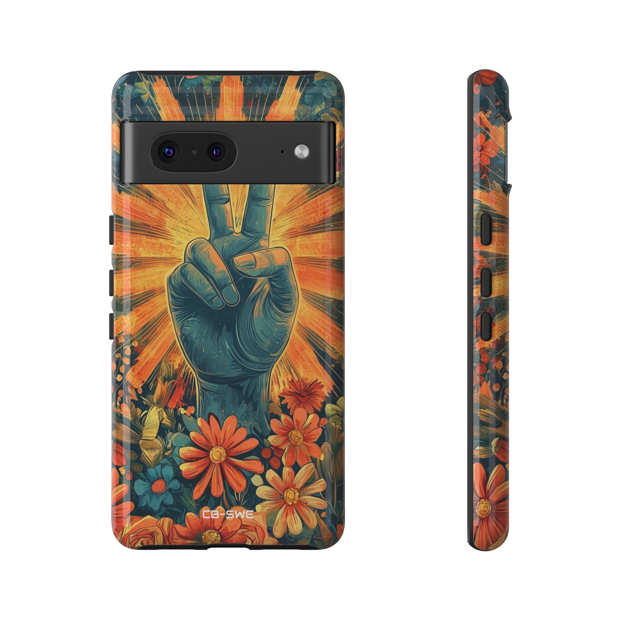 Flowers Embrace Peace - Google Pixel Case