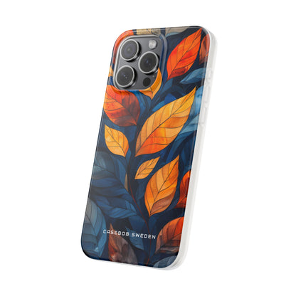 Stained Glass Blossoms iPhone 15 - Flexi Phone Case