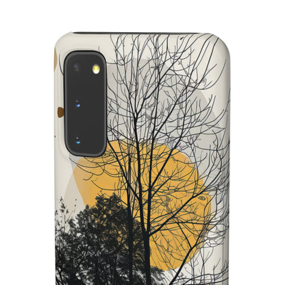 Minimalist Nature Harmony | Slim Phone Case for Samsung