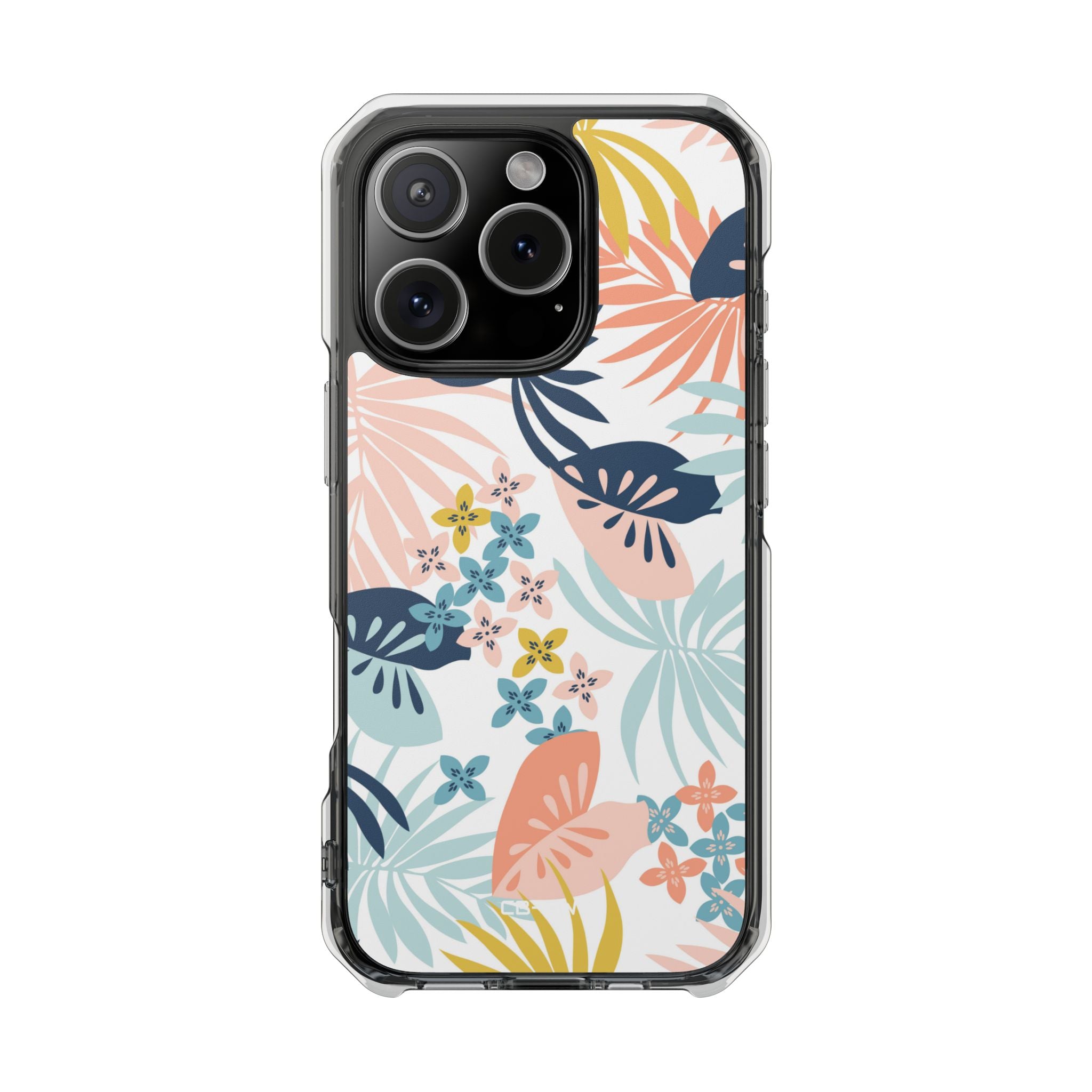 Tropical Foliage Blooms iPhone Case - Impact
