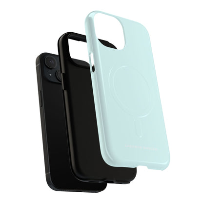 Light Cyan iPhone 15 | Tough+ Phone Case