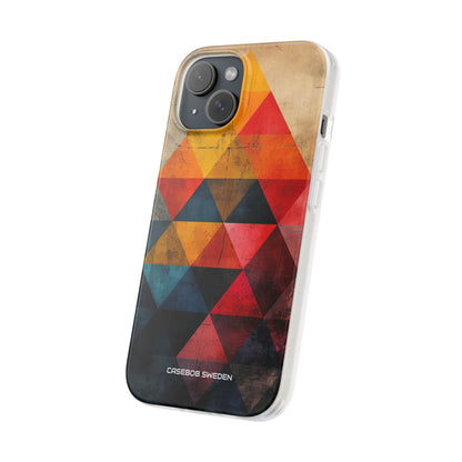 Geometric Energy - Flexi iPhone 15 Phone Case